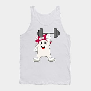 Mushroom Bodybuilding Dumbbell Tank Top